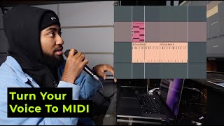 How Can I turn My Voice To MIDI in any DAW [upl. by Ellennej]