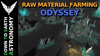 Raw Material Farming in Odyssey  Crystal shards [upl. by Kan426]