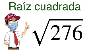 Raíz cuadrada ejercicios  Aprendo en casa [upl. by Kenna]