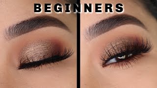 EASY Eyeshadow Tutorial For Hooded Eyes [upl. by Khai]