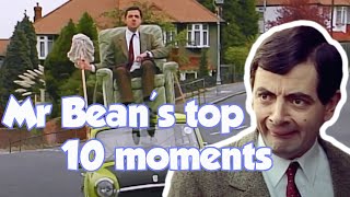 Mr Beans Top 10 Moments  Mr Bean [upl. by Catlee]