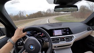 2020 BMW M340i xDrive  POV Driving Impressions [upl. by Adnuahs]