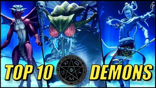 TOP 10 Megami Tensei Demons [upl. by Fiertz304]