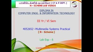 MMS Lab Ex  6 [upl. by Hagile]