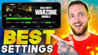 BEST SETTINGS IN WARZONE MOBILE [upl. by Otipaga]