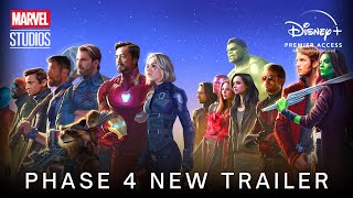 MCU Phase 4 20212023  EXCLUSIVE TRAILER  Marvel Studios amp Disney [upl. by Pontone]