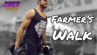 How to Perform the Farmers Walk  Exercise Tutorial [upl. by Heringer]