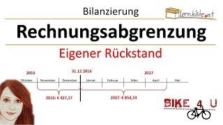 Rechnungsabgrenzung  eigener Rückstand [upl. by Williams357]