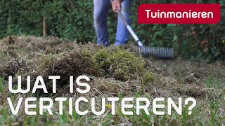 Wat is verticuteren  Gazon  Tuinmanieren [upl. by Slein1]