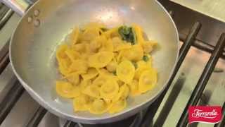 Cappelletti pasta  Italian recipes [upl. by Refiffej]