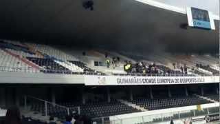 Confrontos no Vitória Guimarães B vs SC Braga B DERBY MINHO [upl. by Llebasi]