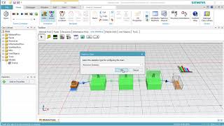 Plant Simulation Creating a Simple Model [upl. by Elke]