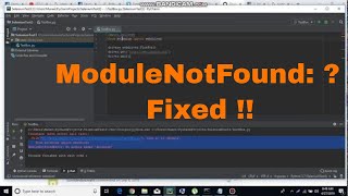 ModuleNotFoundError No module named selenium Python Pycharm  how to fix module not found error [upl. by Airekahs]