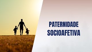 Paternidade socioafetiva [upl. by Umeh]