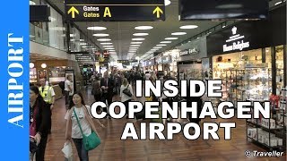 DEPARTURE FROM COPENHAGEN Airport  CheckIn to Departure Gate Procedure [upl. by Enidanreb]