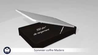 Découvrez le sommier coffre Madera de BULTEX [upl. by Nonahs677]