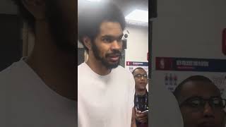 Jarrett Allen speaks after Cavs lose in Miami [upl. by Arjan]