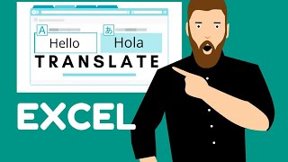 How To Use Language Translation Feature in Excel amp Google Sheets  No VBA Required [upl. by Doxia]