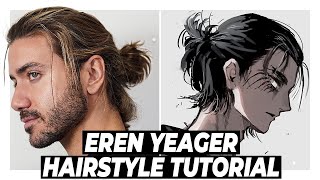 EREN YEAGER Hairstyle TUTORIAL  Alex Costa [upl. by Pedroza]