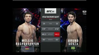 BAGHDASARYAN VS SILVA [upl. by Anaig775]