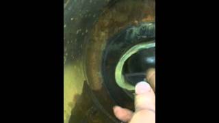 How to remove impeller from 3quot trash pump [upl. by Stanislas]