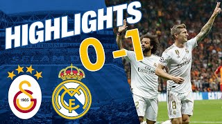 HIGHLIGHTS  Galatasaray 01 Real Madrid [upl. by Ani]