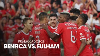 ResumoHighlights SL Benfica  Fulham FC [upl. by Annabal]