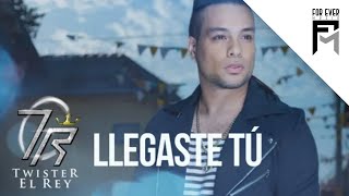 Twister El Rey  Llegaste Tu Lyrics Video [upl. by Aljan]