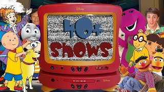 If you were born 20002007 here’s some nostalgia  kids tv shows part 1  40 shows [upl. by Cynara]