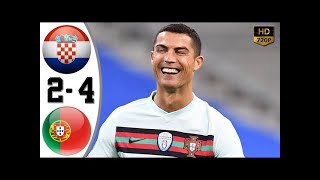 Portugal vs croatia 42  Extended Highlights amp All Goals 2021 [upl. by Hgiellek]