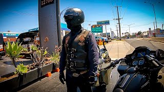 Meeting a Coffin Cheater  NEW STREET GLIDE HARLEY [upl. by Bigot]