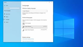 How to reset Keyboard settings to default in Windows 10 [upl. by Anivlem]