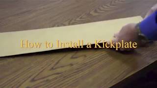 How to Install a Kick Plate [upl. by Dalton]