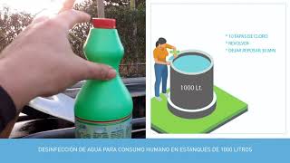 Noticias UPLA ¿Cómo desinfedtar el agua para su consumo [upl. by Lowry]