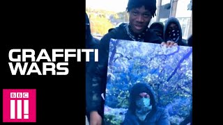 E19 vs Stratford Soldiers Graffiti Wars  Famalam [upl. by Anay]