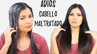 ADIOS PUNTAS ABIERTAS CABELLO MALTRATADO Y SECO 🦄 Bessy Dressy [upl. by Aihtnic]