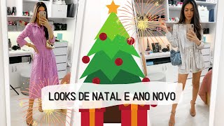 Looks de Natal e Ano Novo 2021 [upl. by Normy176]