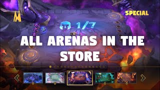 All Arenas In The Store  TFT SET 9 [upl. by Weywadt966]