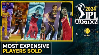 IPL Auction 2024 Most Expensive Players Sold [upl. by Winfred]