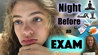 What Every Student Should Do the NIGHT BEFORE AN EXAM  GCSE and A level Exam Night Routine [upl. by Nosaj]