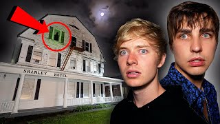 Our Unforgettable Haunted Experience  Shanley Hotel [upl. by Burkley273]