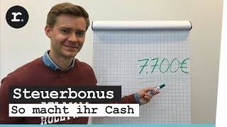 Steuererklärung als Student  So macht ihr Cash  reporter [upl. by Payton]