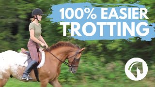 How to Post Trot On a Horse EASY STEPBYSTEP GUIDE [upl. by Amoakuh]