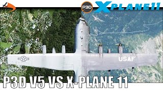 Prepar3D v5 vs XPlane 11 Vanilla No mods [upl. by Abigael387]