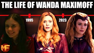 The Life of Wanda Maximoff Scarlet Witch Entire Timeline MCU ExplainedRecap [upl. by Mohandis]