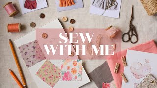 SEW WITH ME  Sew House Seven Tea House Dress pattern [upl. by Wilser523]