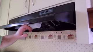 Installing New Range Hood Vent over Stove and Oven [upl. by Pedersen460]