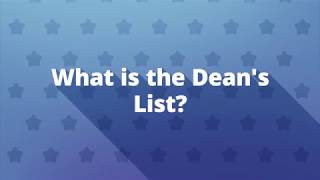 Everything You Need to Know About the Dean’s List [upl. by Hpesojnhoj116]