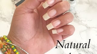 Natural Nail Care Routine  Tips on Growth and Maintenance [upl. by Sirromed]