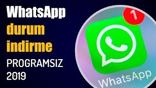 WhatsApp durum indirme  Programsız [upl. by Eugine]